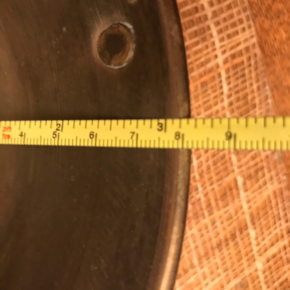 VINTAGE LATE 1800s BRASS AND IRON LADLE KITCHEN DECOR - Picture 11 of 16